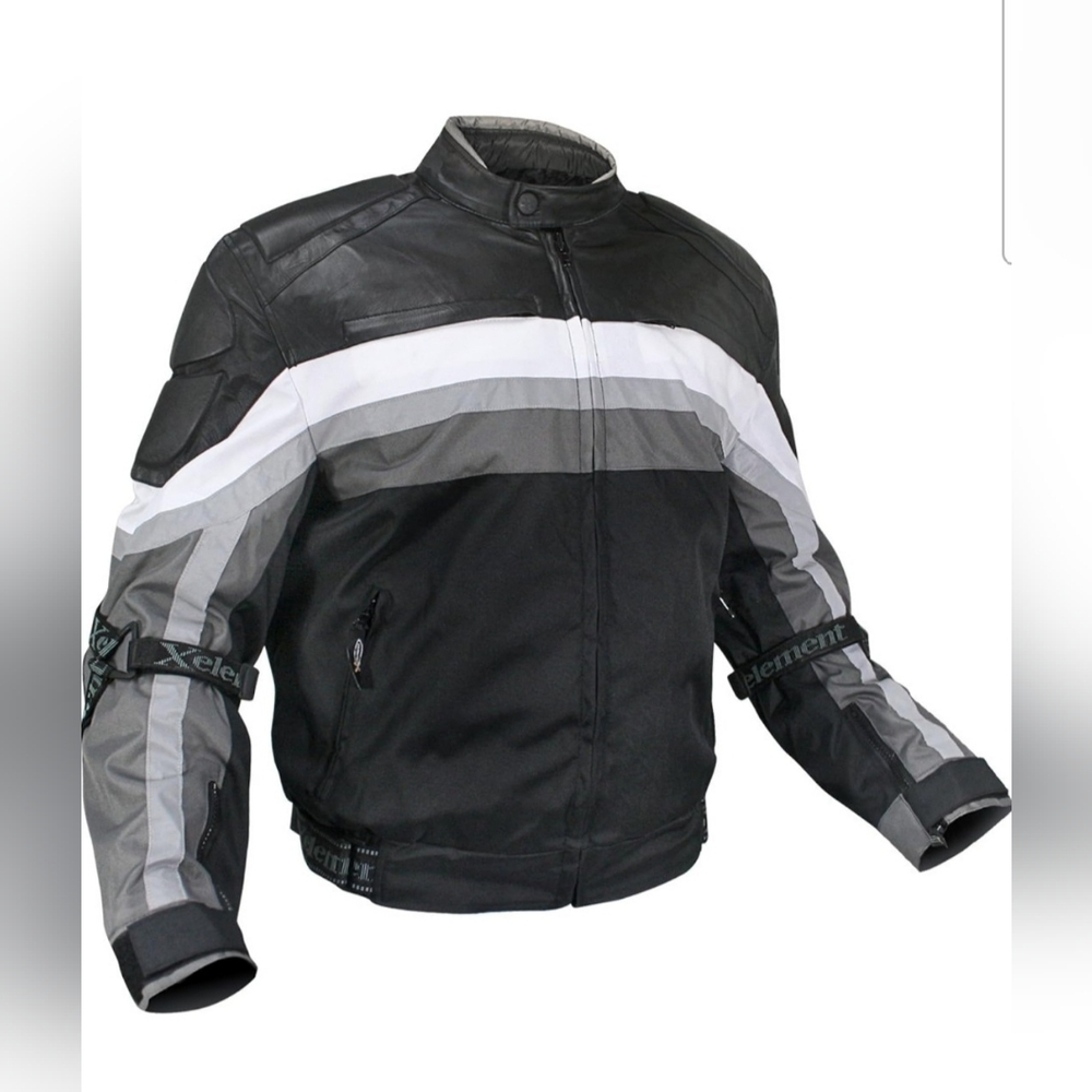 Xelement Advanced Motorcycle Gear Leather Jacket *NWT*